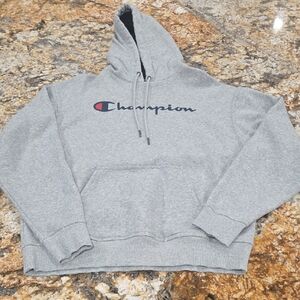 Champion Men's Gray Hoodie